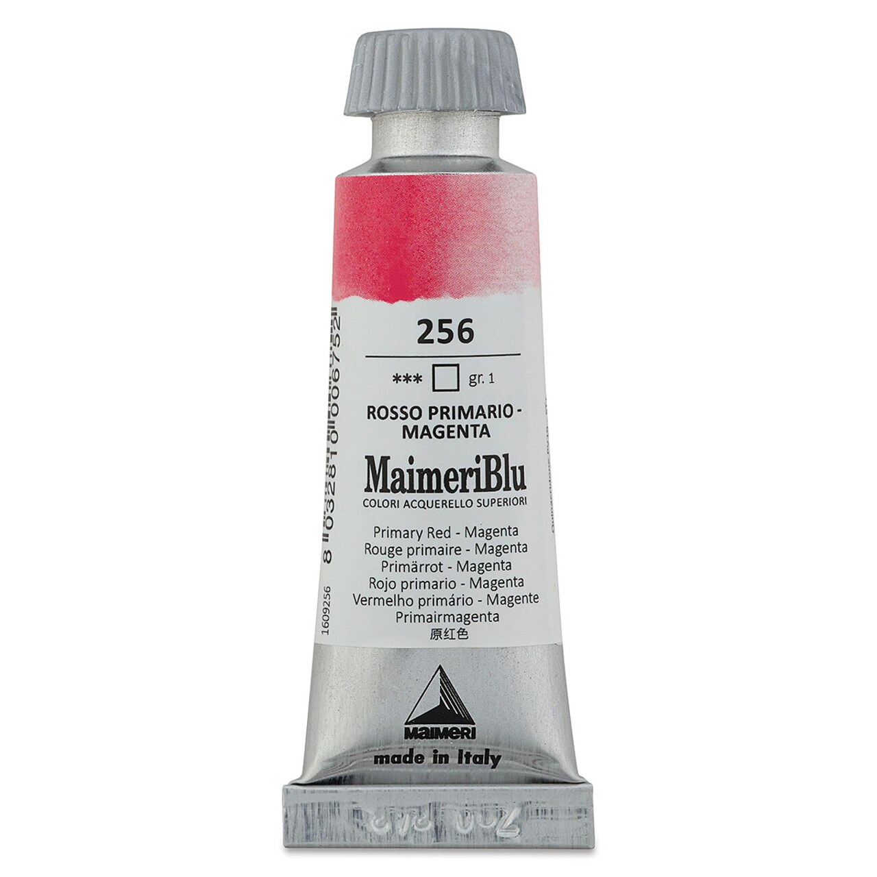 Maimeri Blu Artist Watercolor - Primary Red Magenta, 12 ml Tube